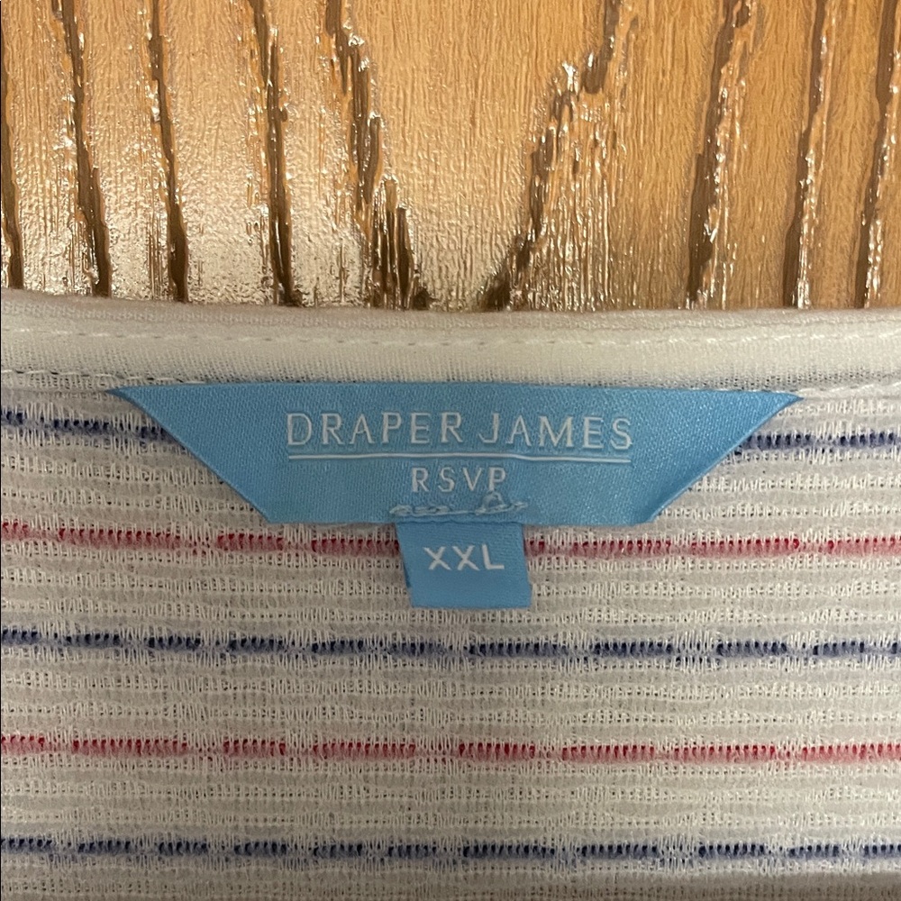 Draper James red white and blue midi dress - Picture 2 of 4